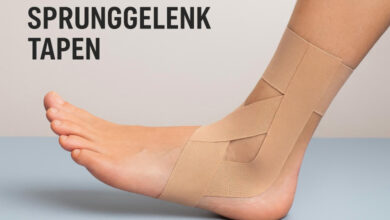 Sprunggelenk Tapen: Ankle Taping for Stability, Pain Relief & Sports