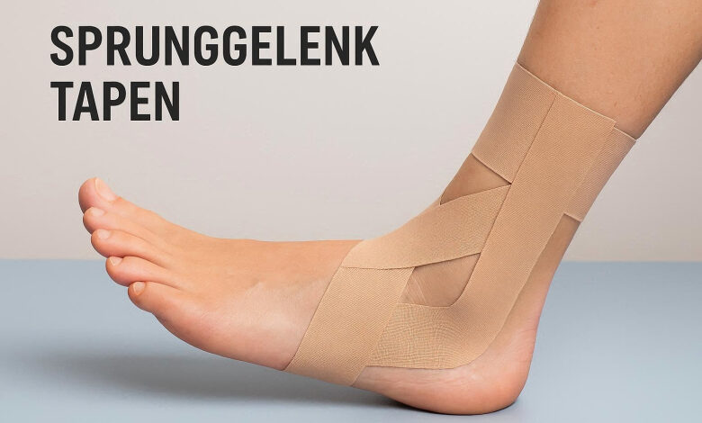 Sprunggelenk Tapen: Ankle Taping for Stability, Pain Relief & Sports